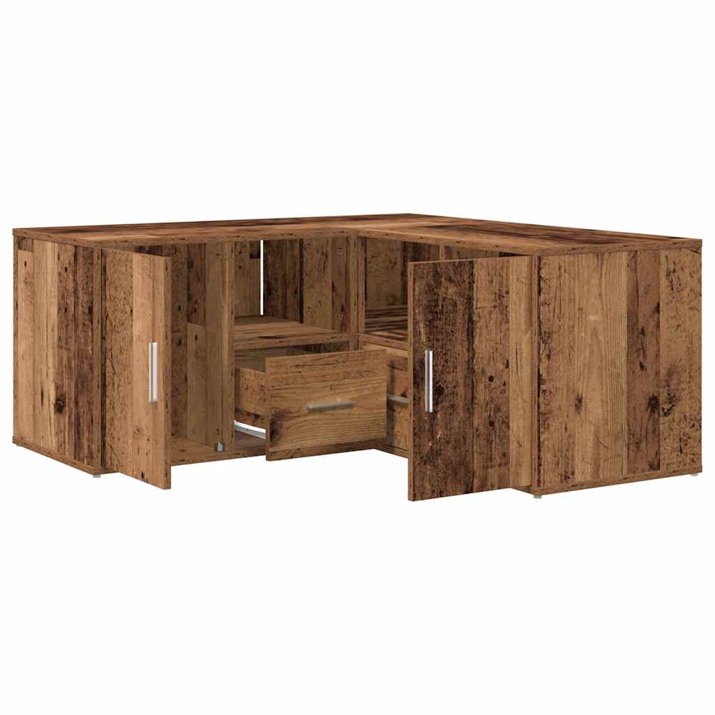 Corner Cabinet Old Wood 160x40x45 cm Engineered Wood