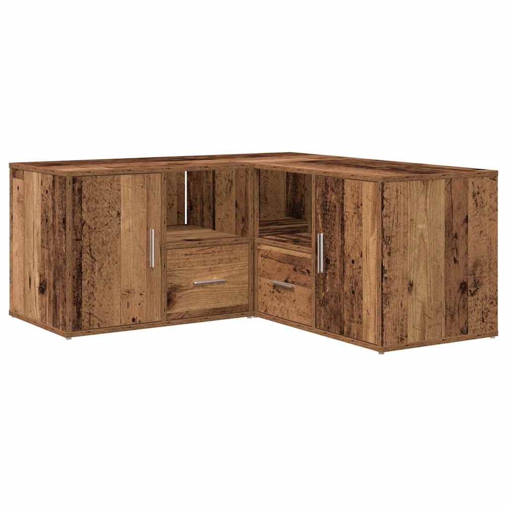 Corner Cabinet Old Wood 160x40x45 cm Engineered Wood