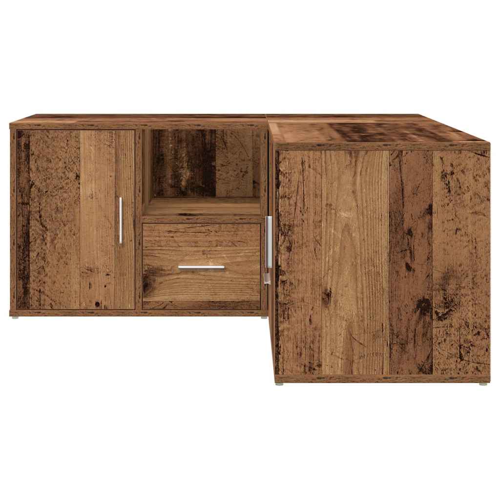 Corner Cabinet Old Wood 160x40x45 cm Engineered Wood