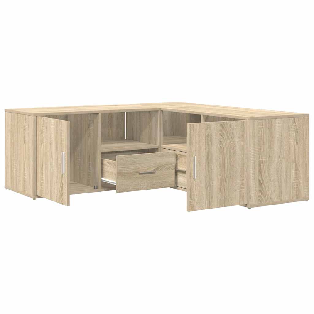 Corner Cabinet Sonoma Oak 200x40x45 cm Engineered Wood