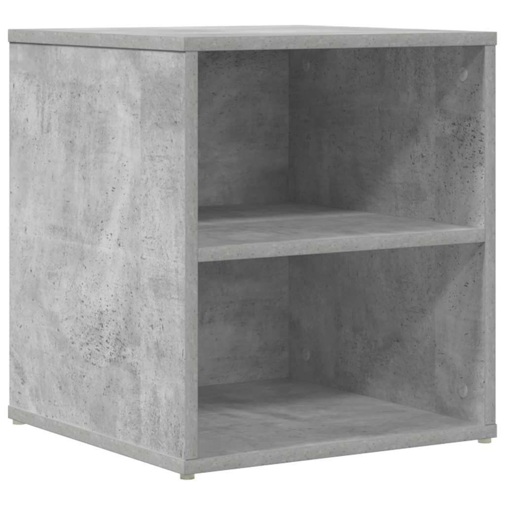 Corner Cabinet Concrete Grey 200x40x45 cm Engineered Wood