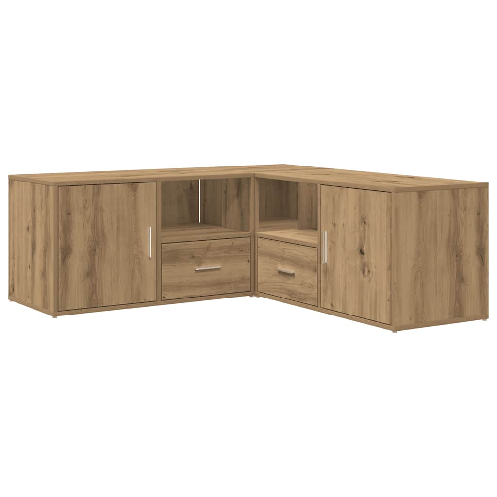 Corner Cabinet Artisian Oak 200x40x45 cm Engineered Wood