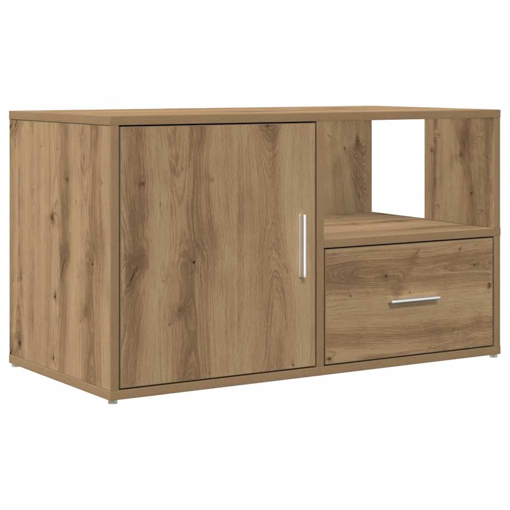 Corner Cabinet Artisian Oak 200x40x45 cm Engineered Wood