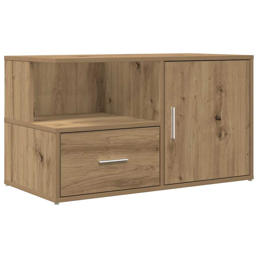 Corner Cabinet Artisian Oak 200x40x45 cm Engineered Wood