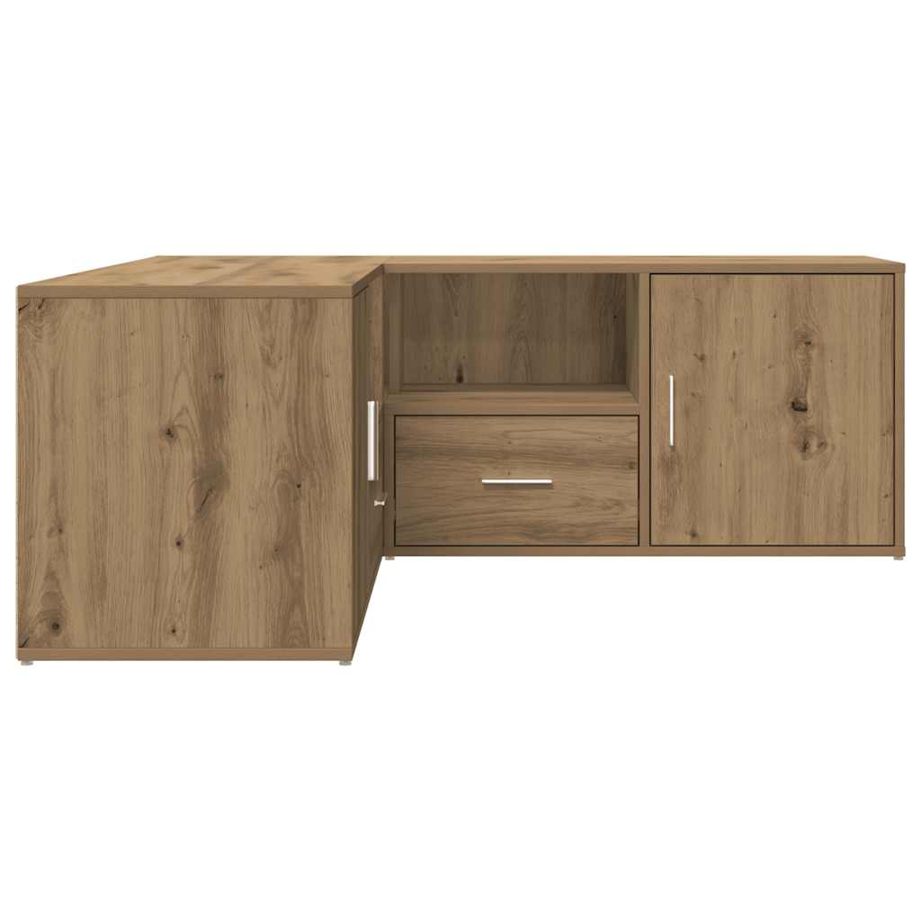 Corner Cabinet Artisian Oak 200x40x45 cm Engineered Wood