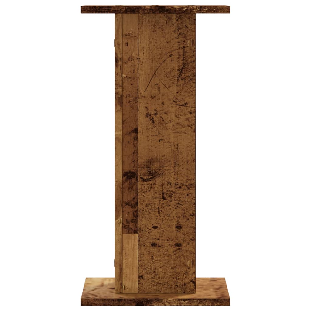 Plant Stands 2 pcs Old Wood 30x30x60 cm Engineered Wood