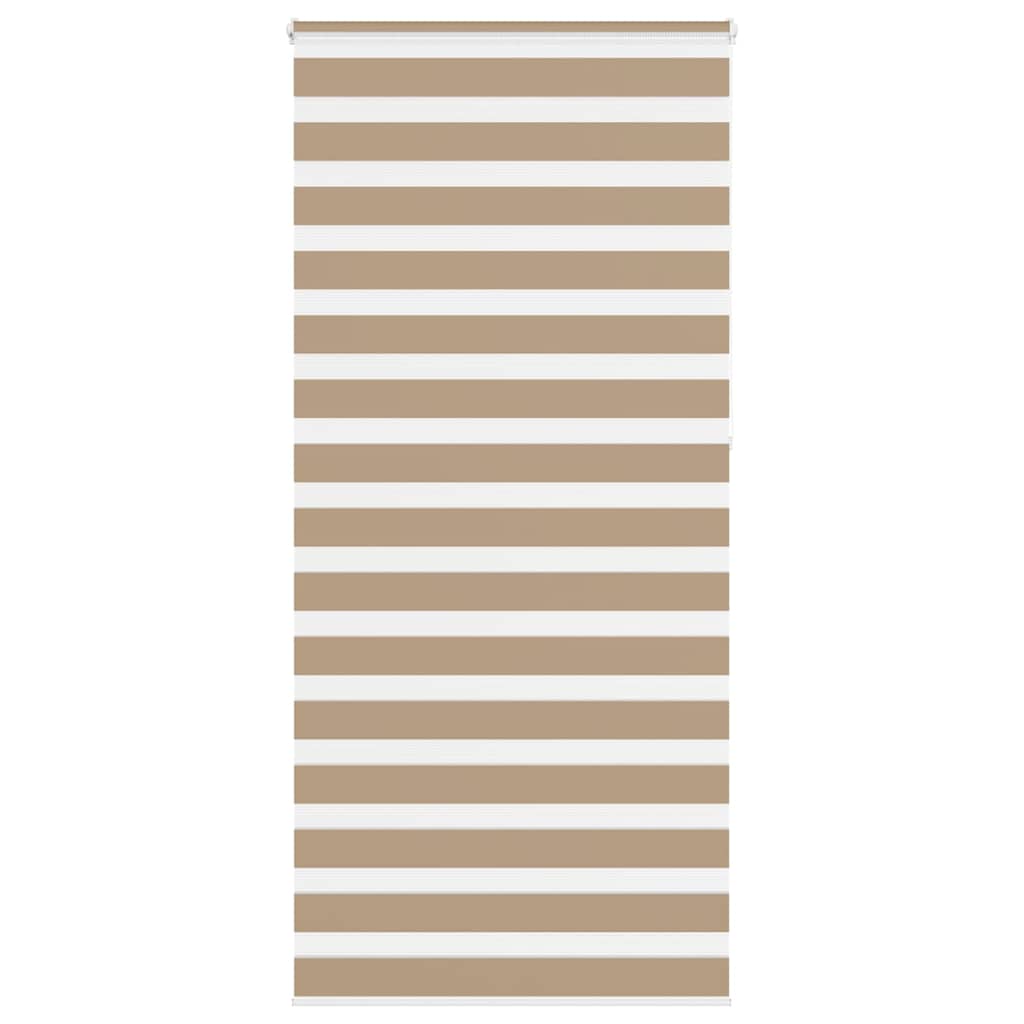 Zebra Blind Sand Brown 115x230 cm Fabric Width 110.9 cm Polyester