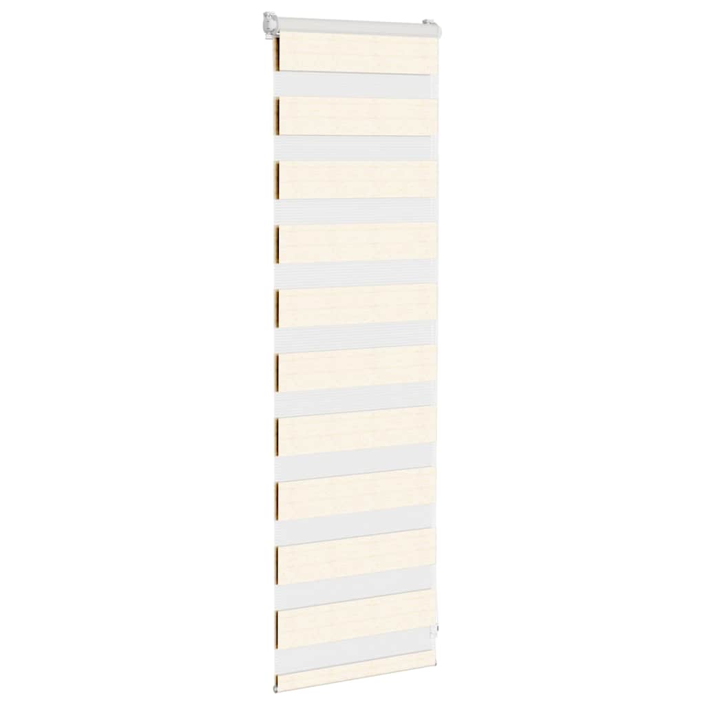 Zebra Blind Marble Beige 45x100 cm Fabric Width 40.9 cm Polyester