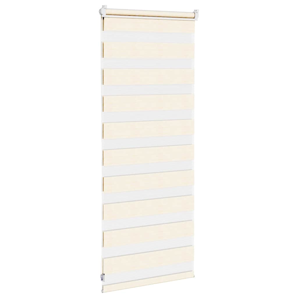 Zebra Blind Marble Beige 55x100 cm Fabric Width 50.9 cm Polyester