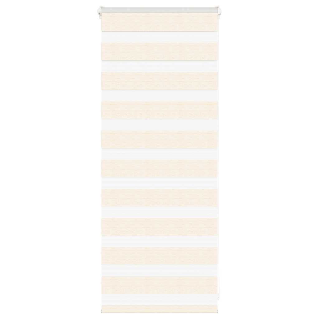 vidaXL Zebra Blind Marble Beige 60x100 cm Fabric Width 55.9 cm Polyester