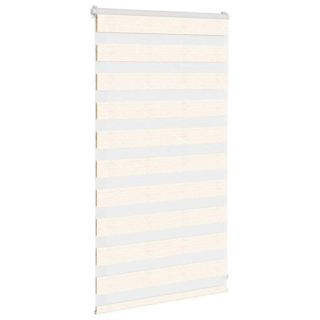 vidaXL Zebra Blind Marble Beige 70x100 cm Fabric Width 65.9 cm Polyester