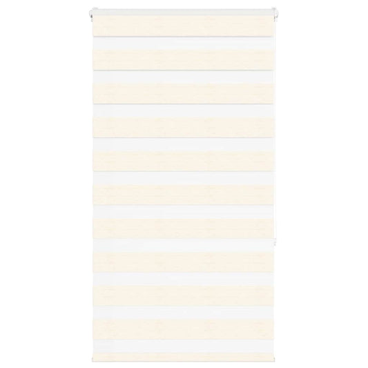 vidaXL Zebra Blind Marble Beige 70x150 cm Fabric Width 65.9 cm Polyester