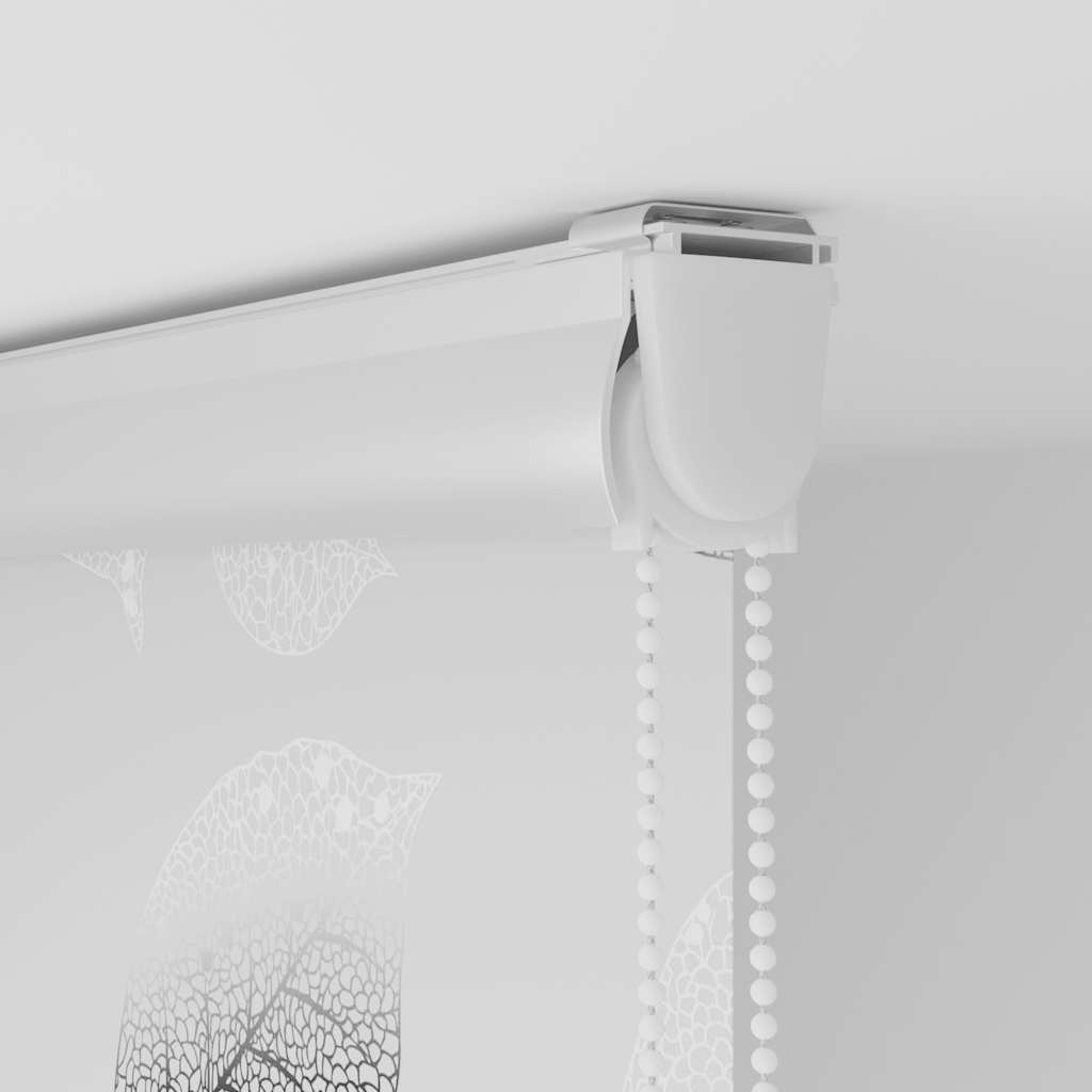 Shower Roller Blind with Cassette 90x240 cm Fabric Width 86 cm