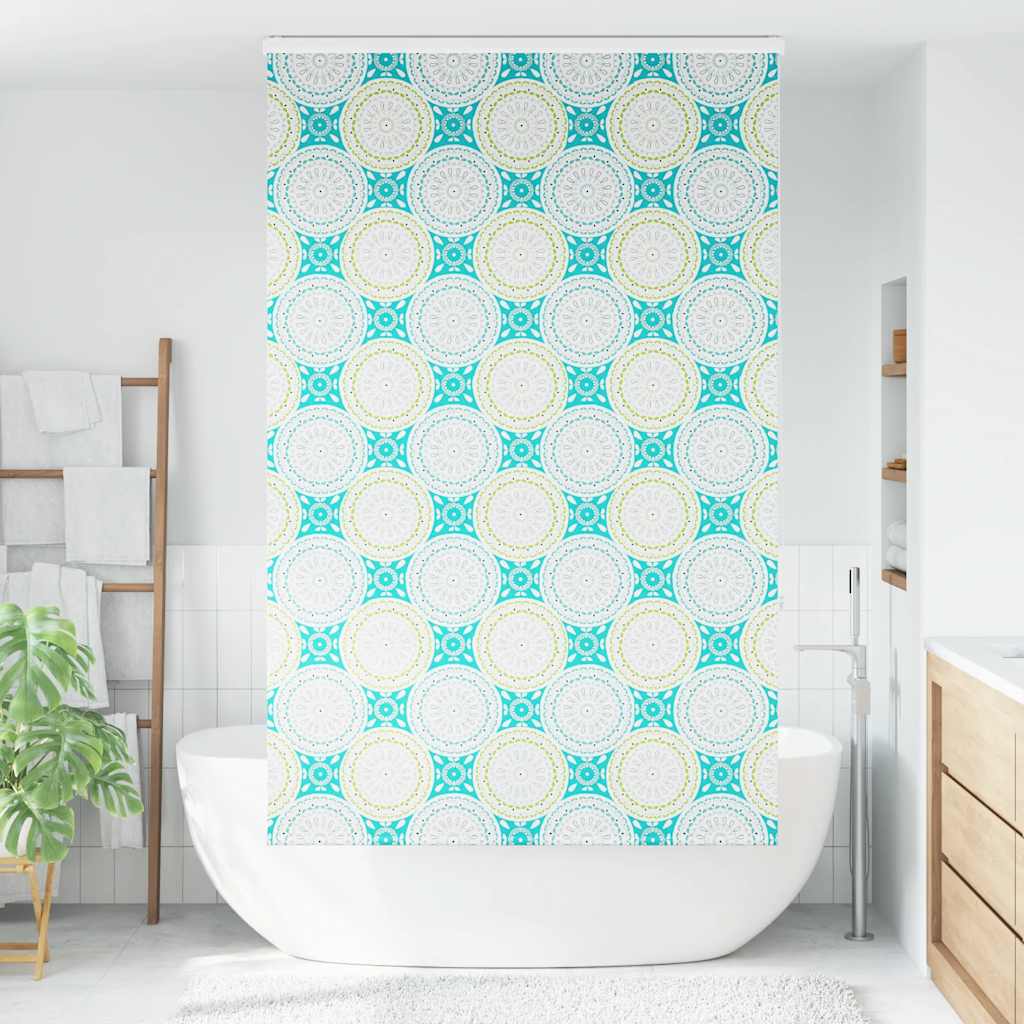 Shower Roller Blind with Cassette 140x240 cm Fabric Width 136 cm