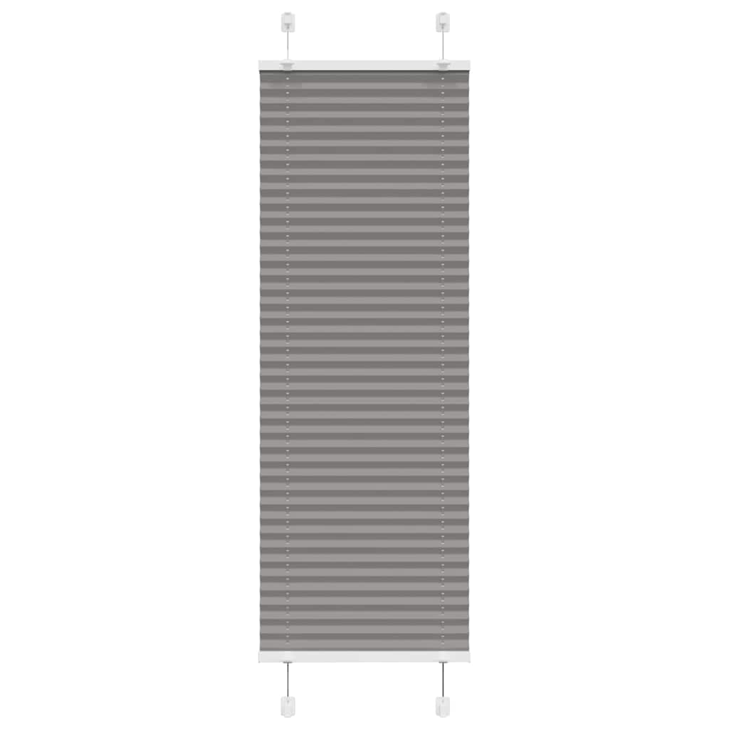 Pleated Blind Anthracite 40x150 cm Fabric Width 39.4 cm Polyester