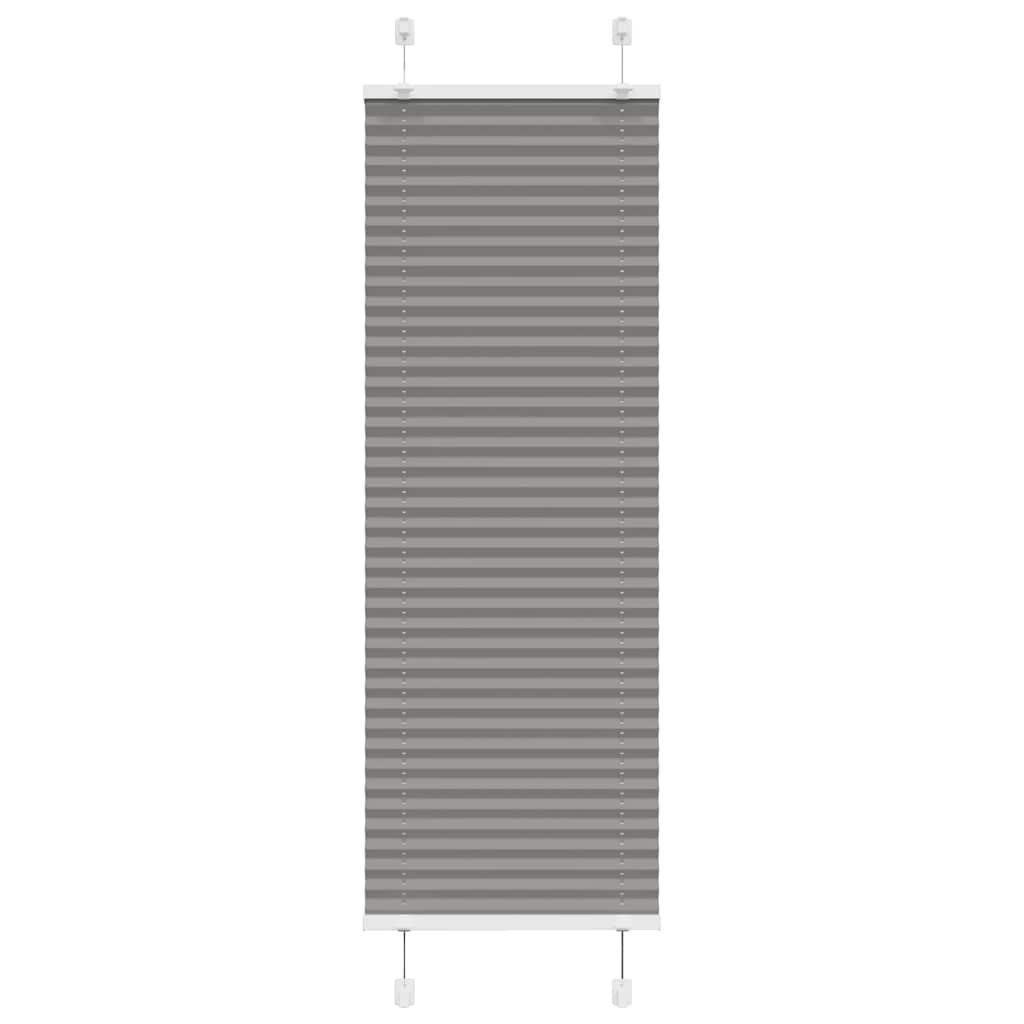 Pleated Blind Anthracite 45x150 cm Fabric Width 44.4 cm Polyester