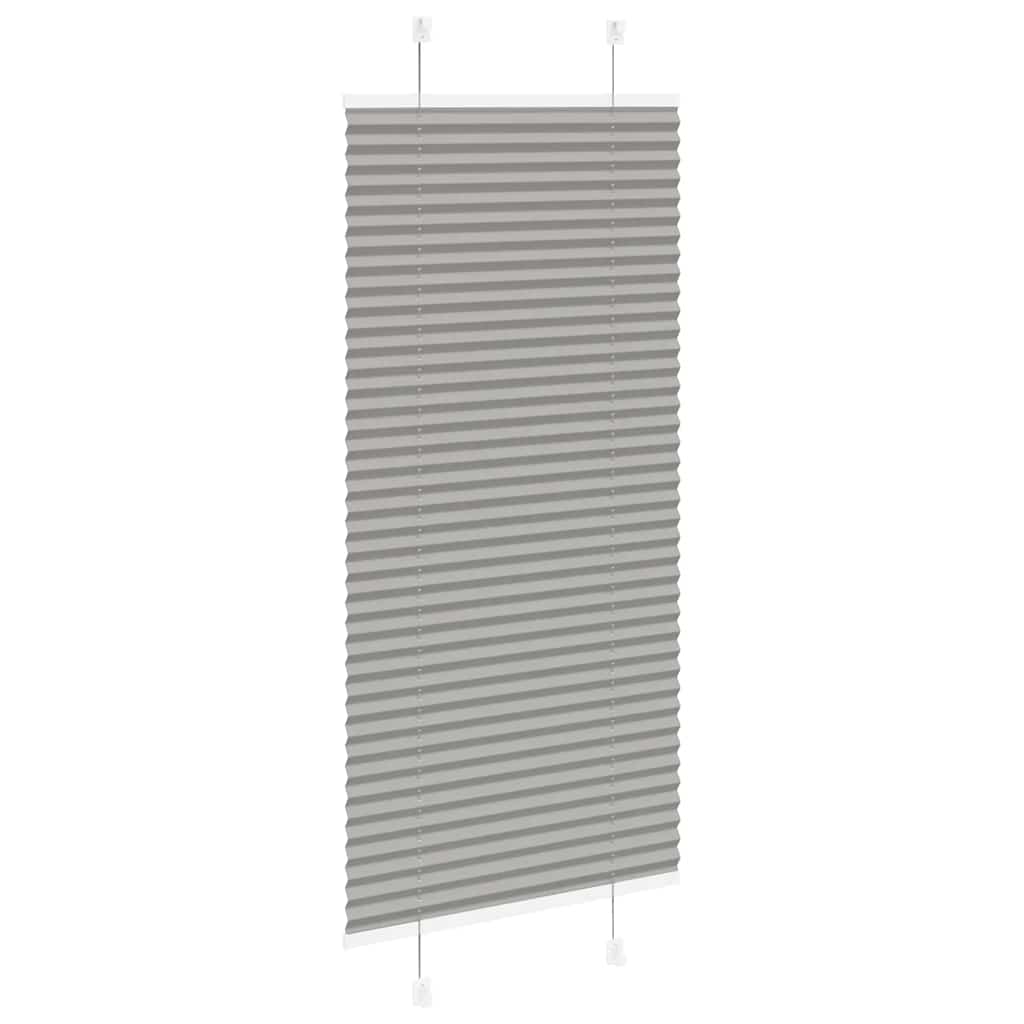 Pleated Blind Anthracite 60x150 cm Fabric Width 59.4 cm Polyester