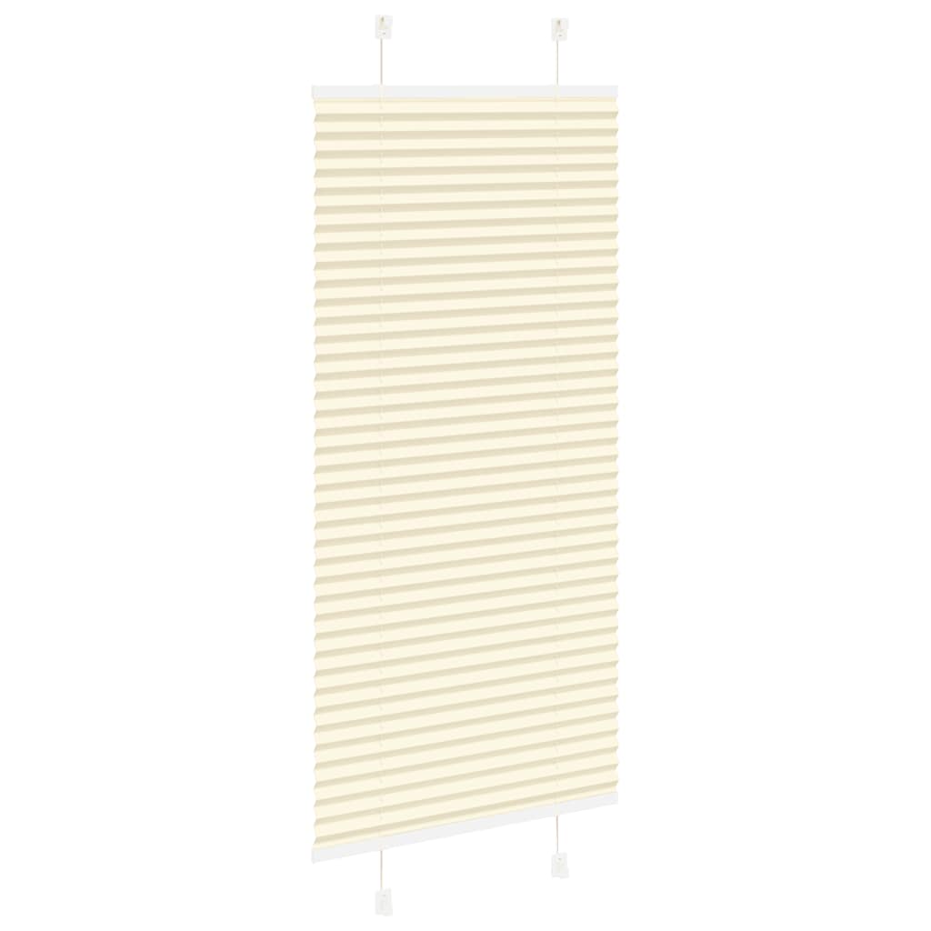 Pleated Blind Cream 65x150 cm Fabric Width 64.4 cm Polyester