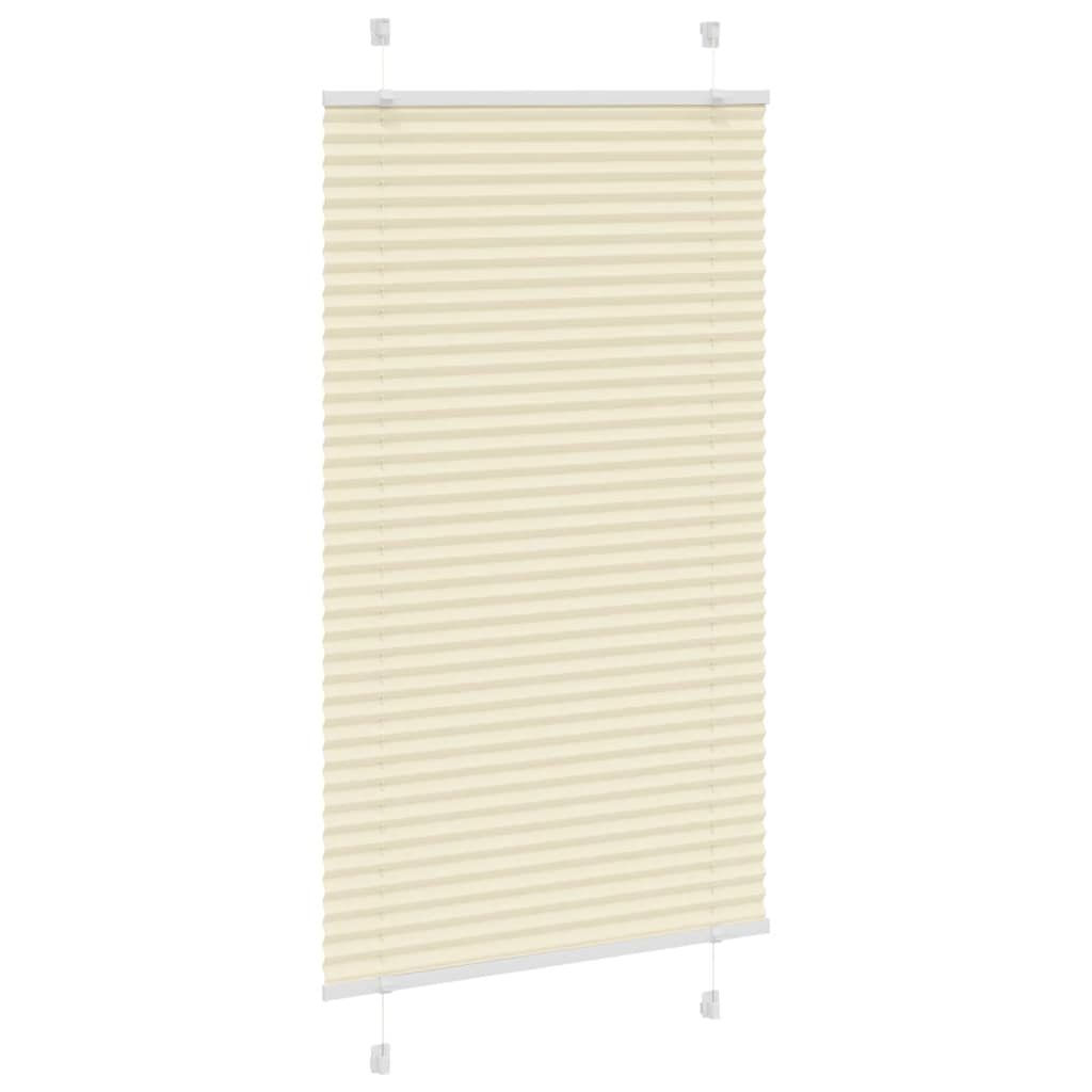 Pleated Blind Cream 80x150 cm Fabric Width 79.4 cm Polyester