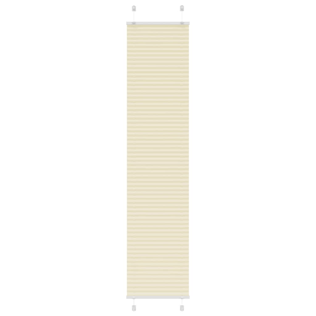 Pleated Blind Cream 40x200 cm Fabric Width 39.4 cm Polyester