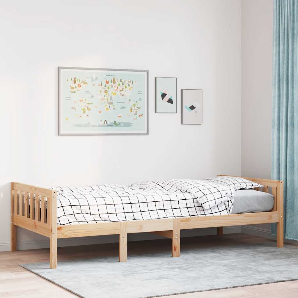 Children's Bed without Mattress 90x190 cm Solid Wood Pine