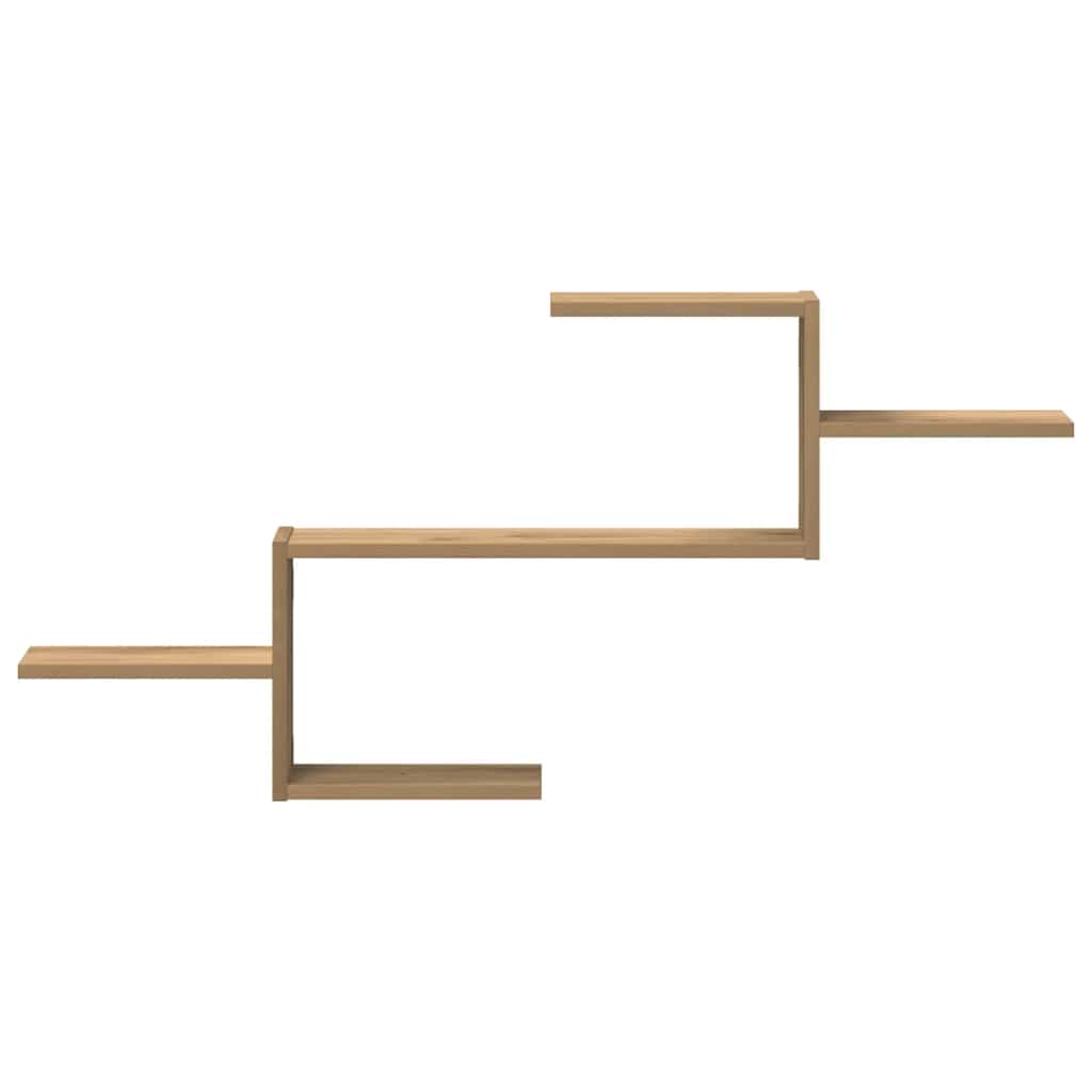 Wall Shelf Artisian Oak 104x15x49 cm Engineered Wood