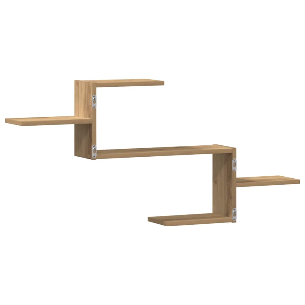 Wall Shelf Artisian Oak 104x15x49 cm Engineered Wood