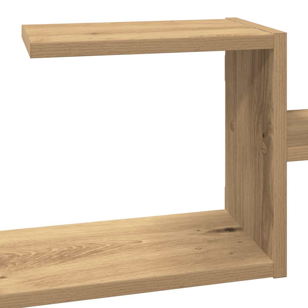 Wall Shelf Artisian Oak 104x15x49 cm Engineered Wood