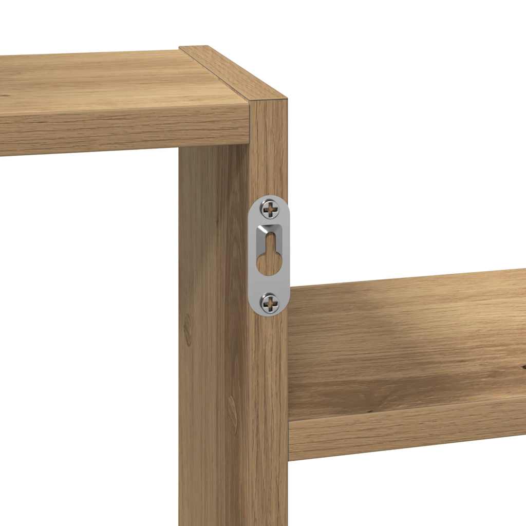 Wall Shelf Artisian Oak 104x15x49 cm Engineered Wood
