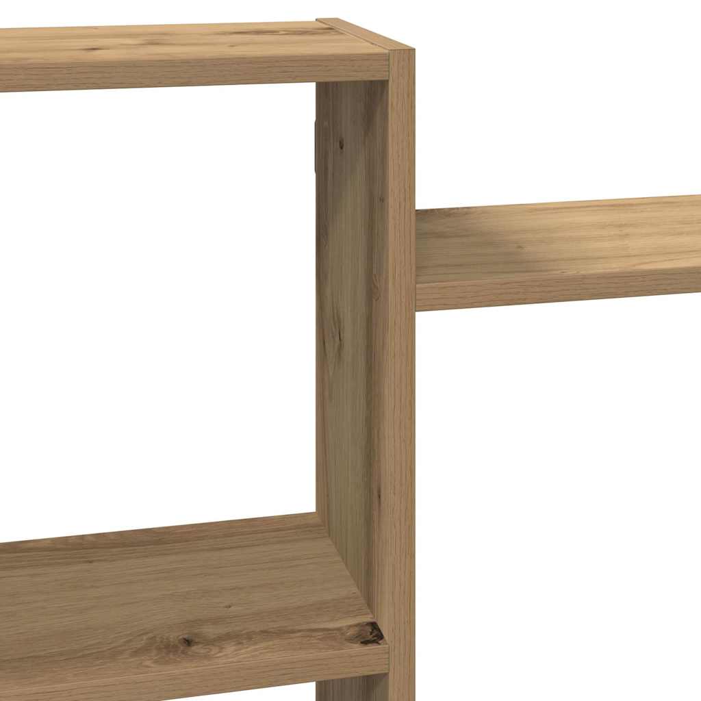 Wall Shelf Artisian Oak 159x18x65 cm Engineered Wood