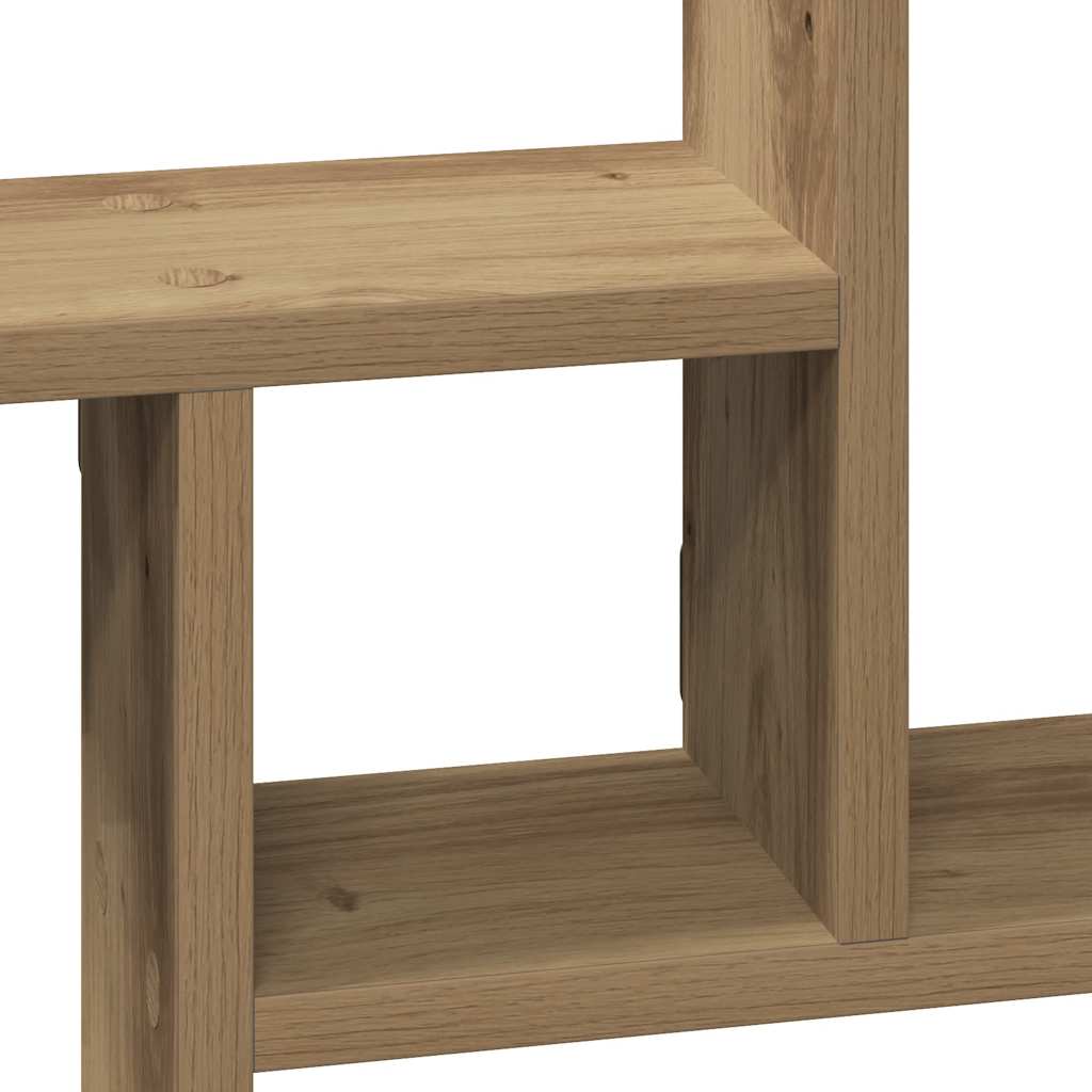 Wall Shelves 2 pcs Artisian Oak 50x12x50 cm Engineered Wood