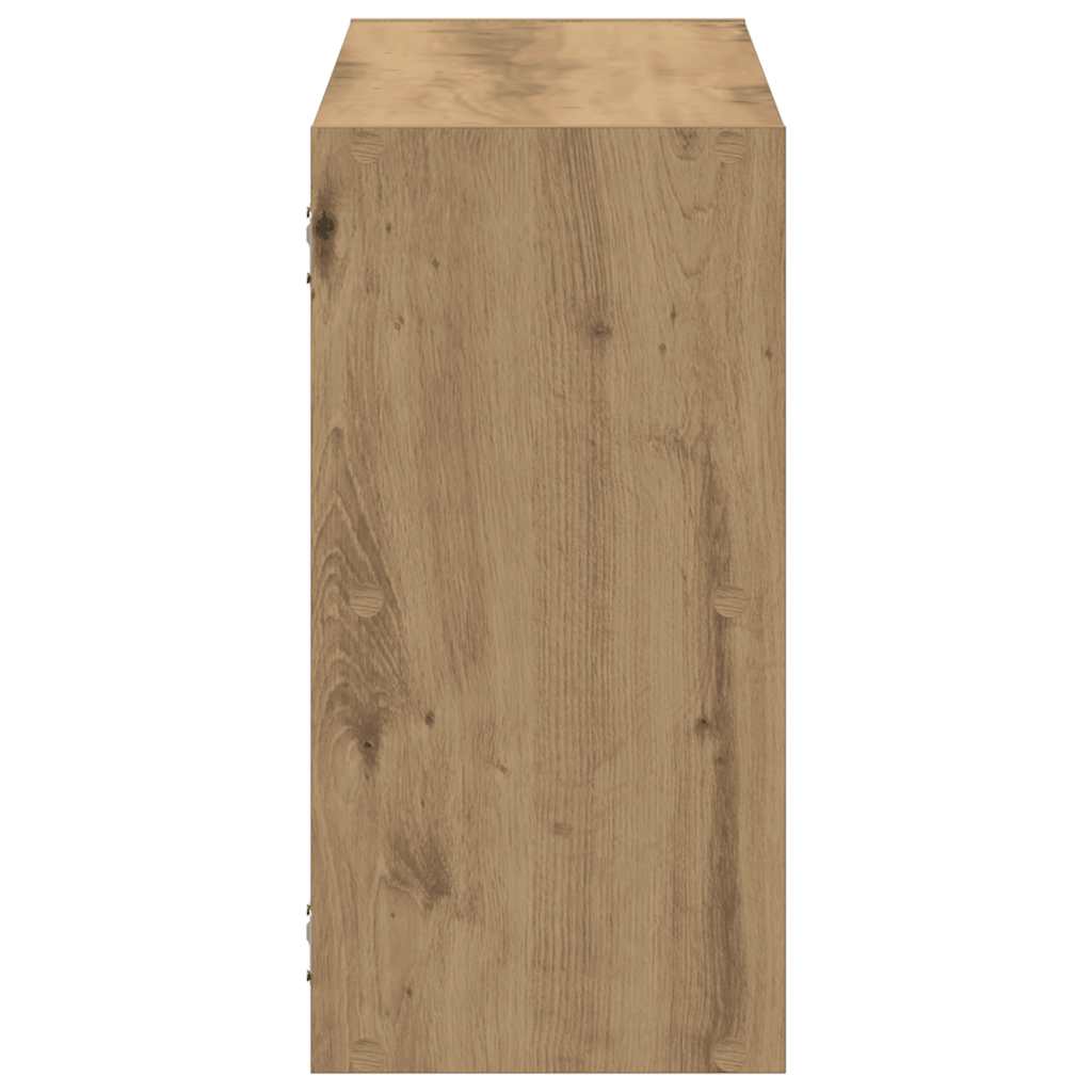 Wall Shelf Artisian Oak 100x25x50 cm Engineered Wood