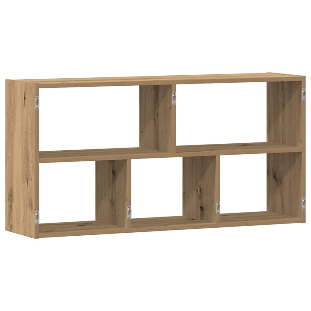 Wall Shelf Artisian Oak 100x25x50 cm Engineered Wood