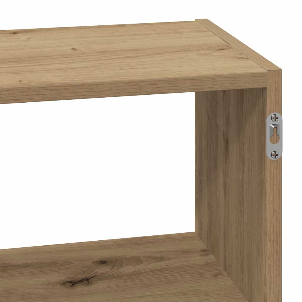 Wall Shelf Artisian Oak 100x25x50 cm Engineered Wood