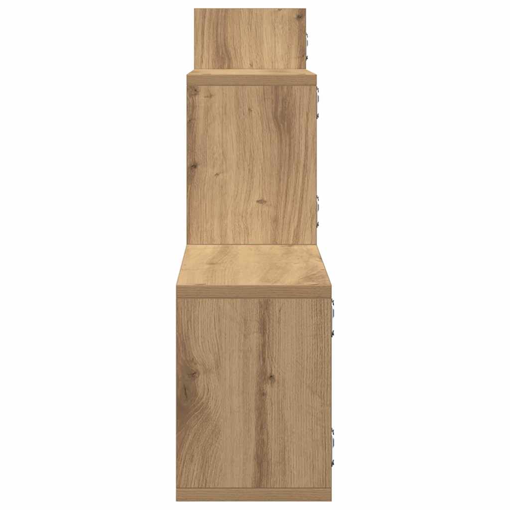 Wall Shelf Artisian Oak 167.5x18x68 cm Engineered Wood