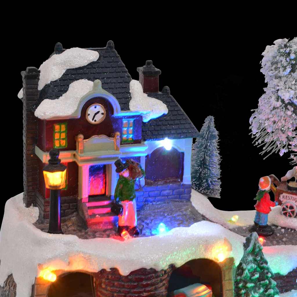 Christmas Tabletop Multicolour 23.5 x 16 x 18.5 cm Resin
