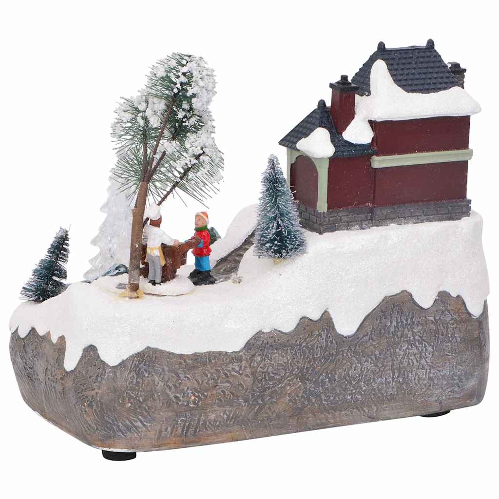 Christmas Tabletop Multicolour 23.5 x 16 x 18.5 cm Resin