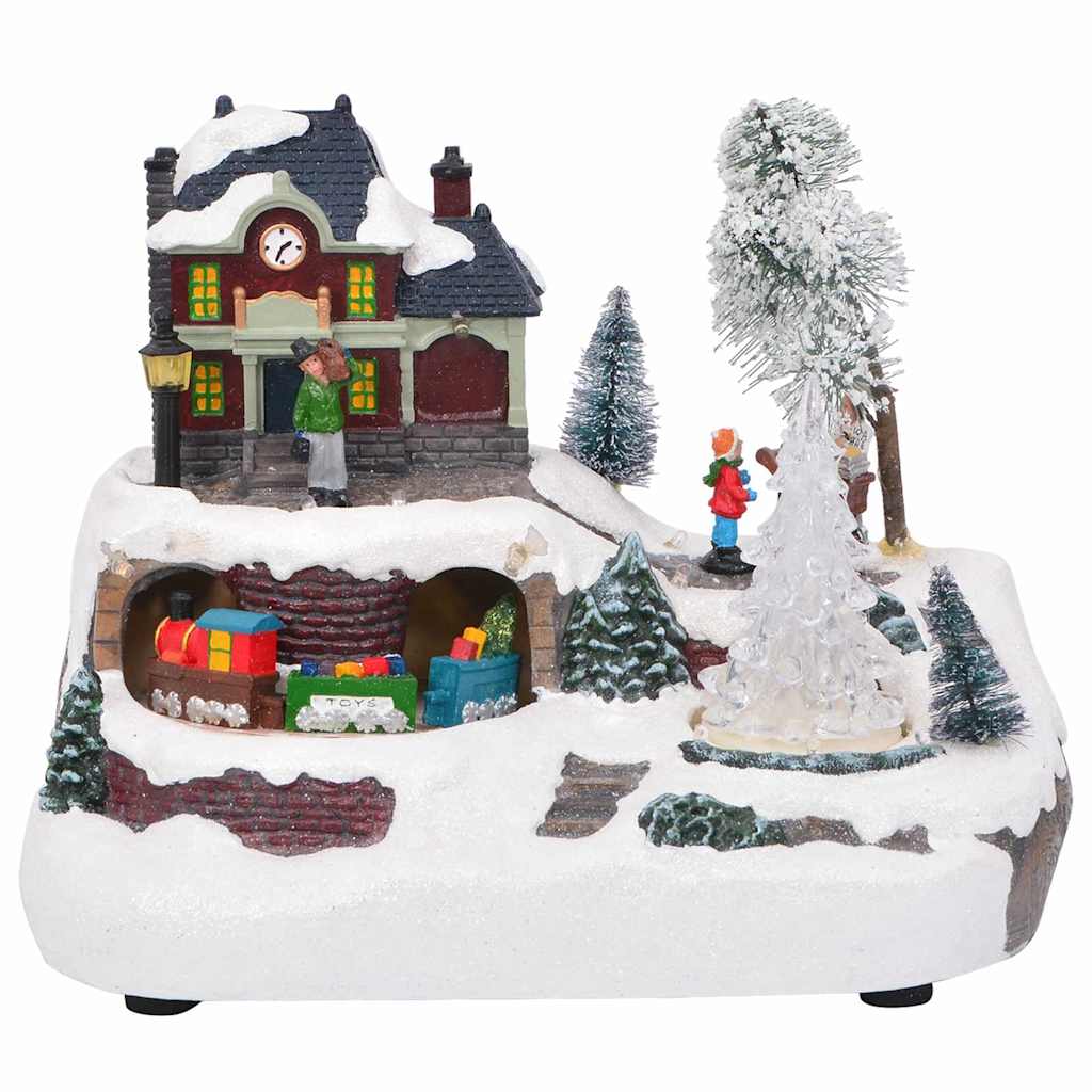 Christmas Tabletop Multicolour 23.5 x 16 x 18.5 cm Resin