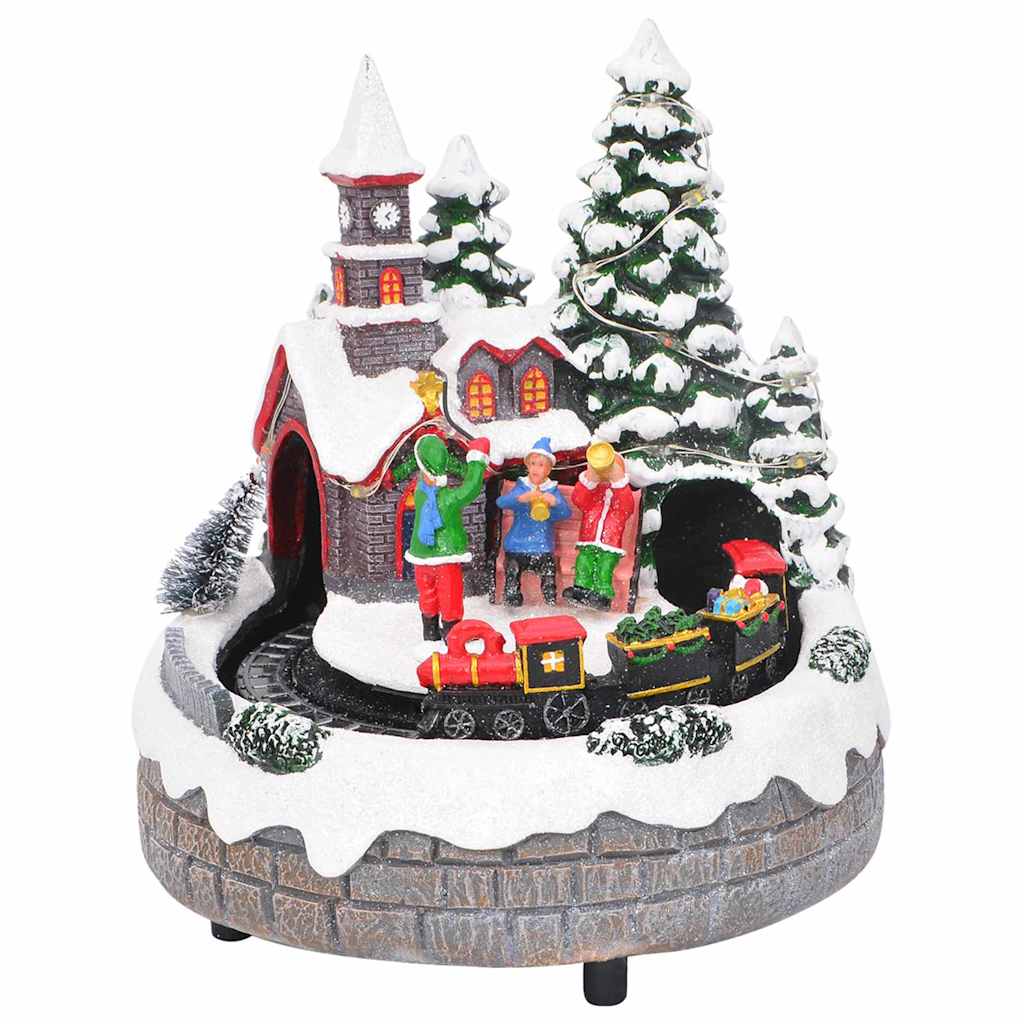 Christmas Tabletop Multicolour 16 x 16 x 19 cm Resin