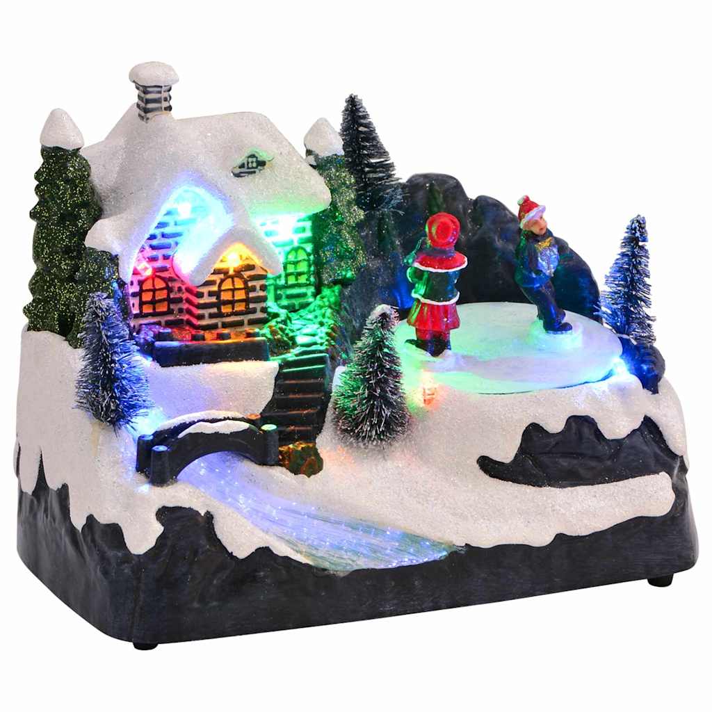 Christmas Tabletop Multicolour 16 x 11.5 x 13 cm Plastic