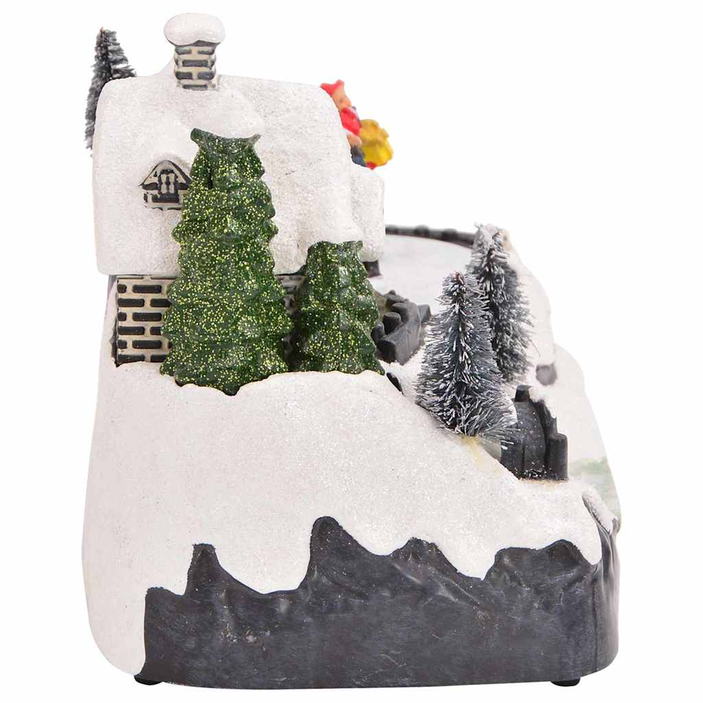 Christmas Tabletop Multicolour 16 x 11.5 x 13 cm Plastic