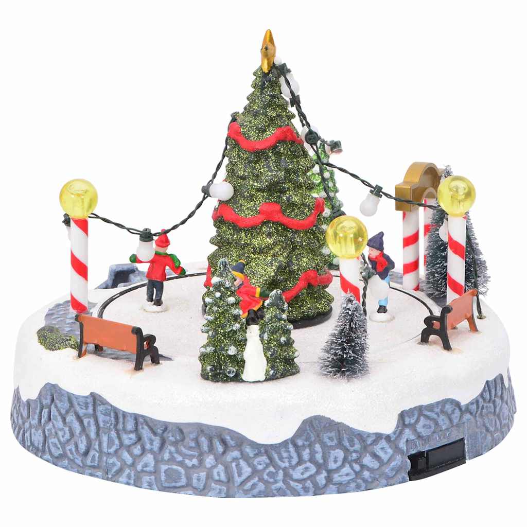 Christmas Village Decoration Multicolour 22 x 21.5 x 17 cm