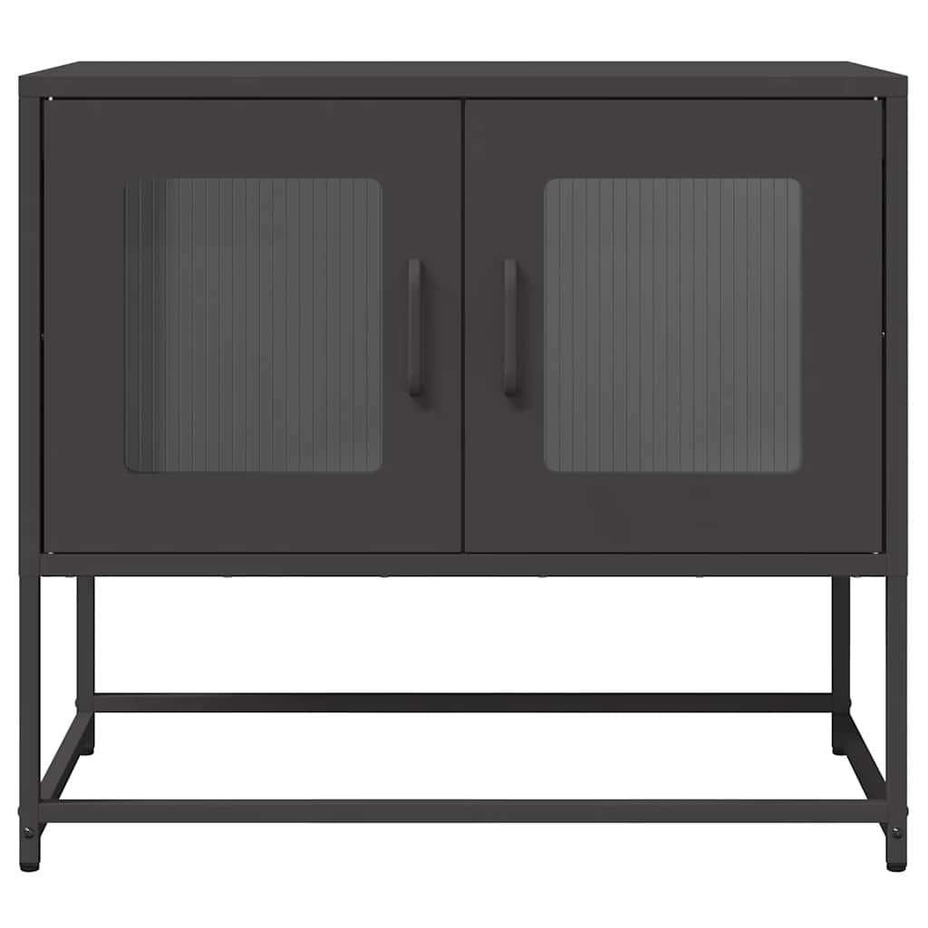 TV Cabinet Black 68x39x60,5 cm Cold-rolled Steel