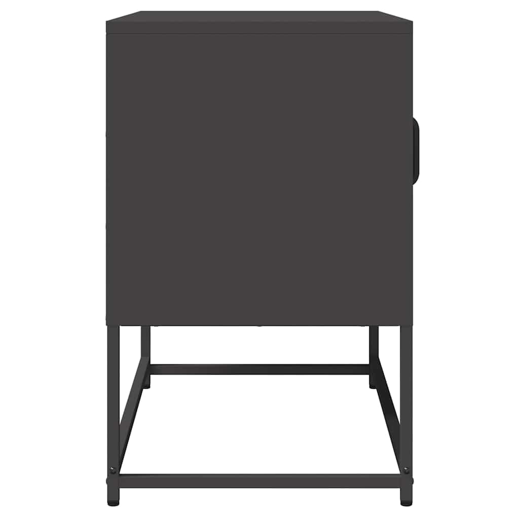 TV Cabinet Black 68x39x60,5 cm Cold-rolled Steel