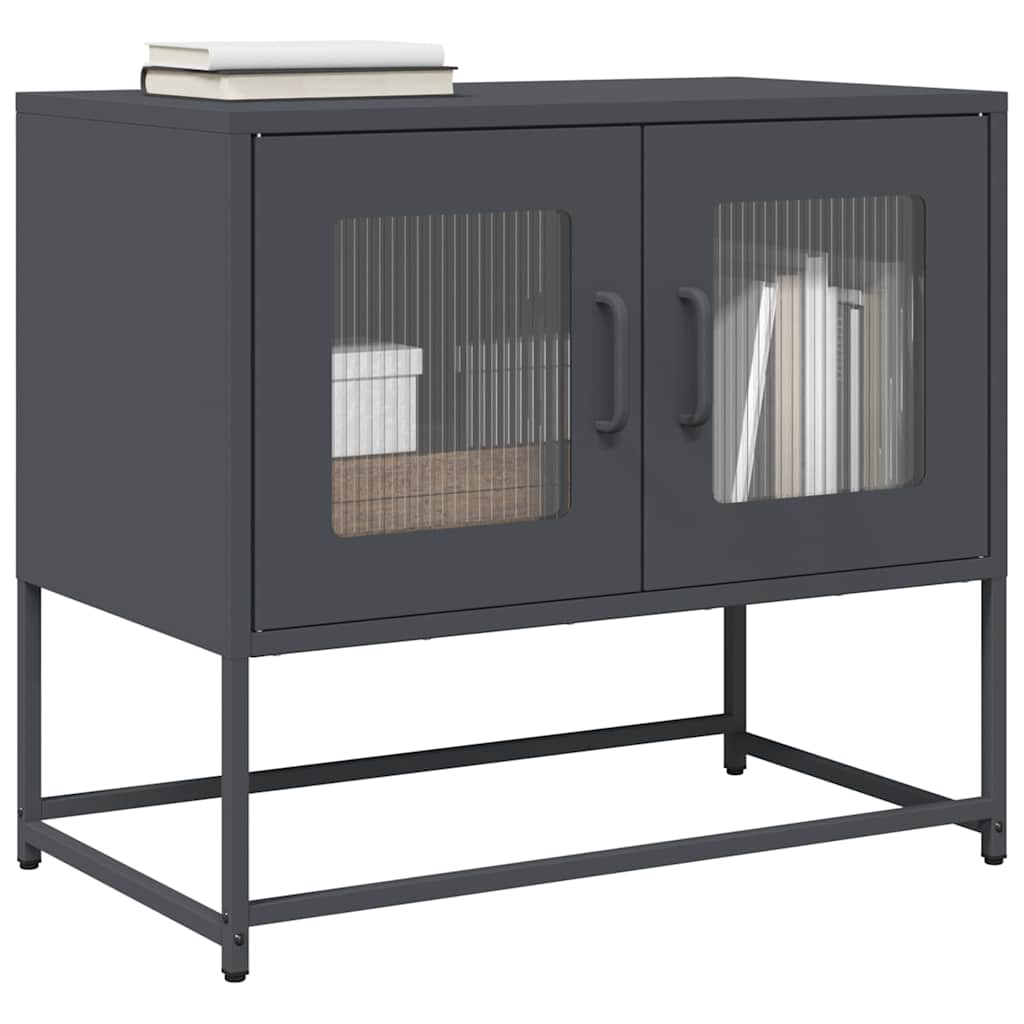 TV Cabinet Anthracite 68x39x60,5 cm Cold-rolled Steel