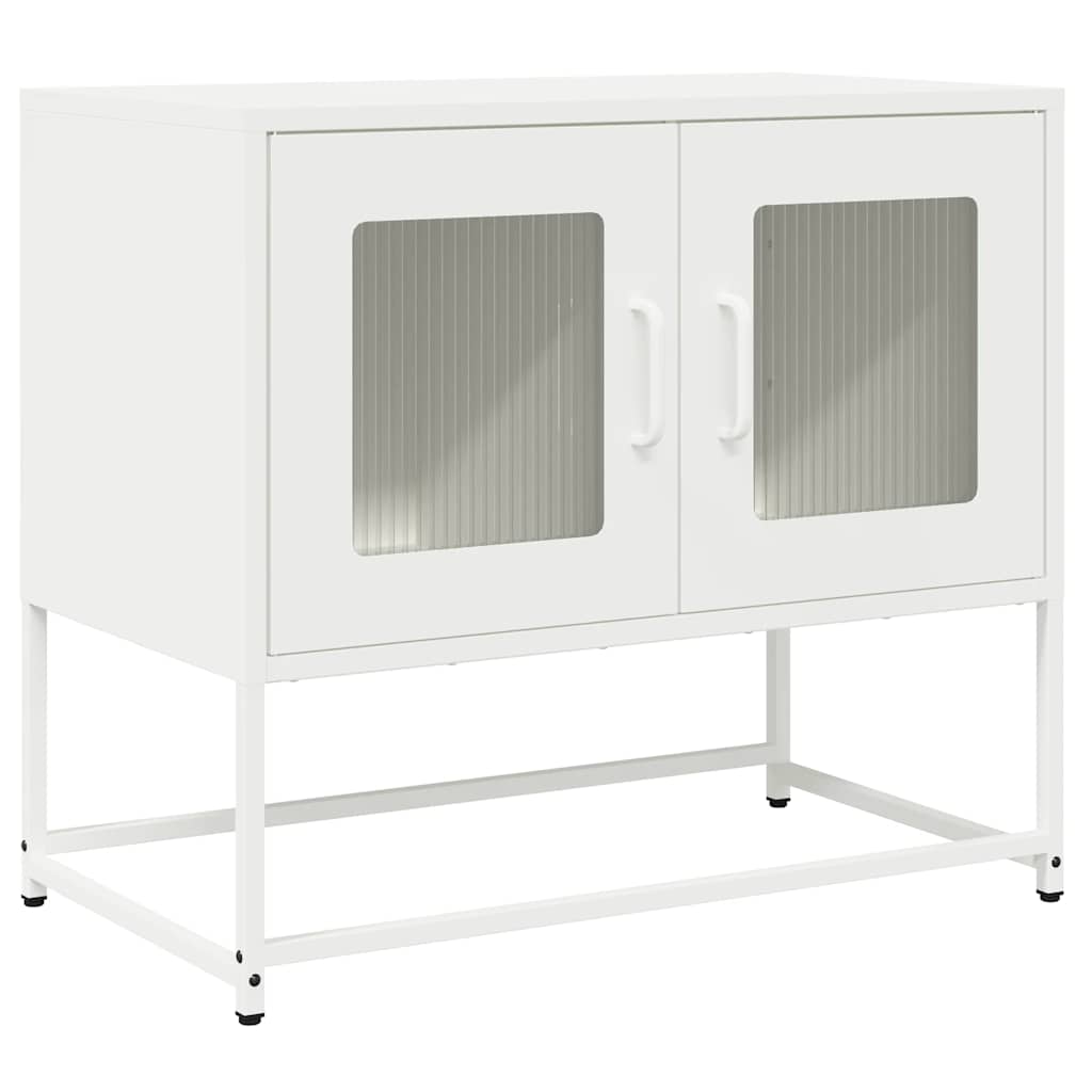 TV Cabinet White 68x39x60,5 cm Cold-rolled Steel