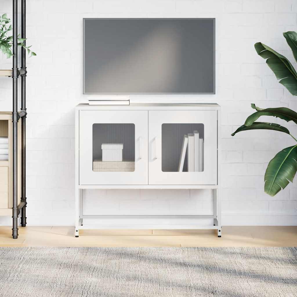 TV Cabinet White 68x39x60,5 cm Cold-rolled Steel