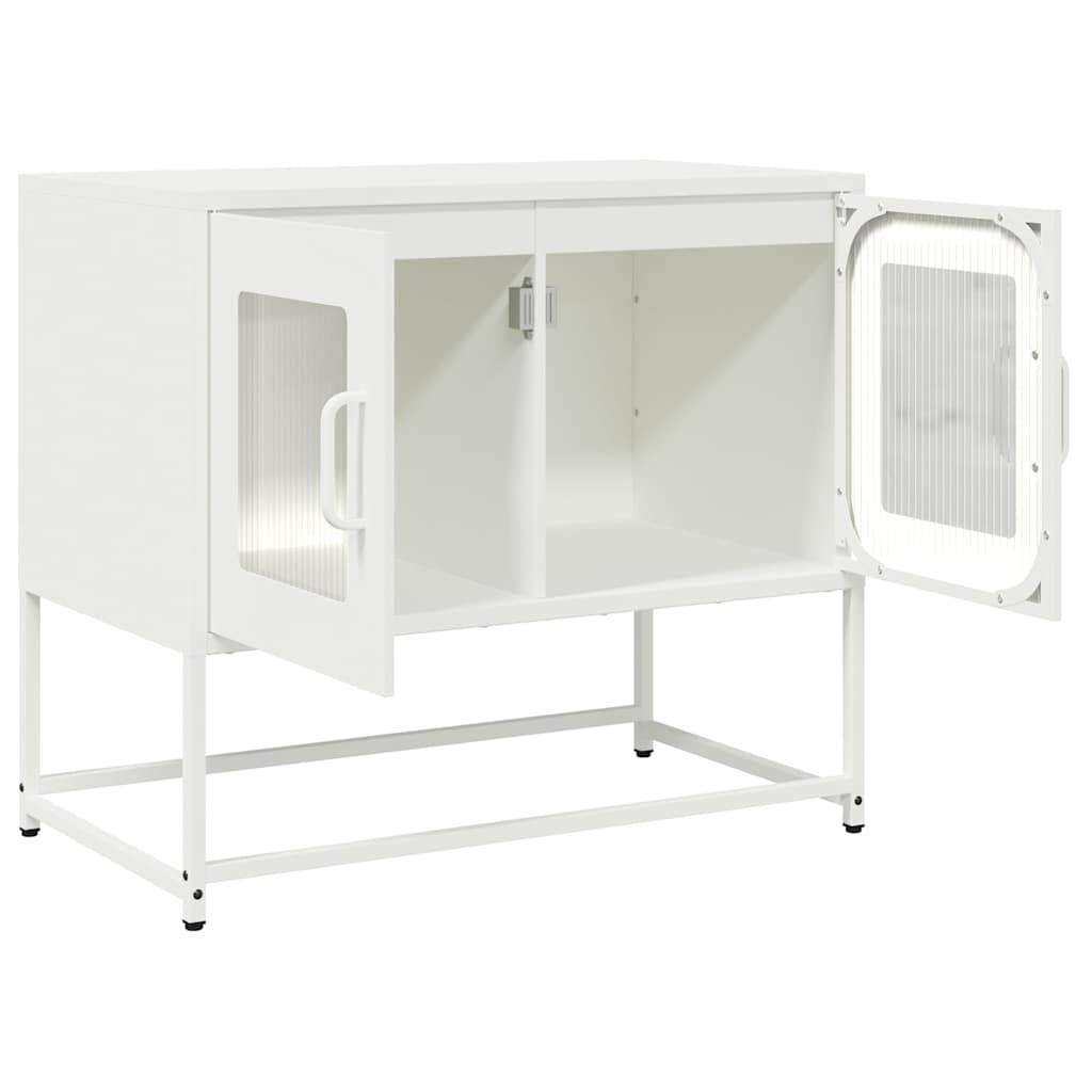 TV Cabinet White 68x39x60,5 cm Cold-rolled Steel