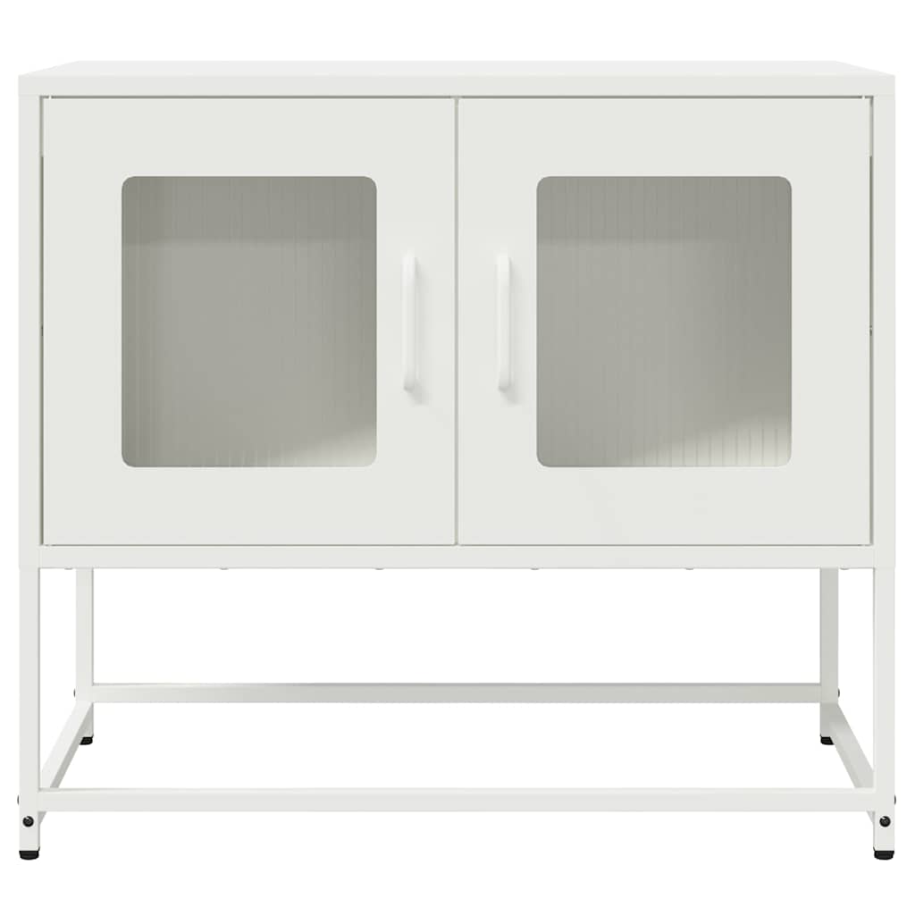 TV Cabinet White 68x39x60,5 cm Cold-rolled Steel