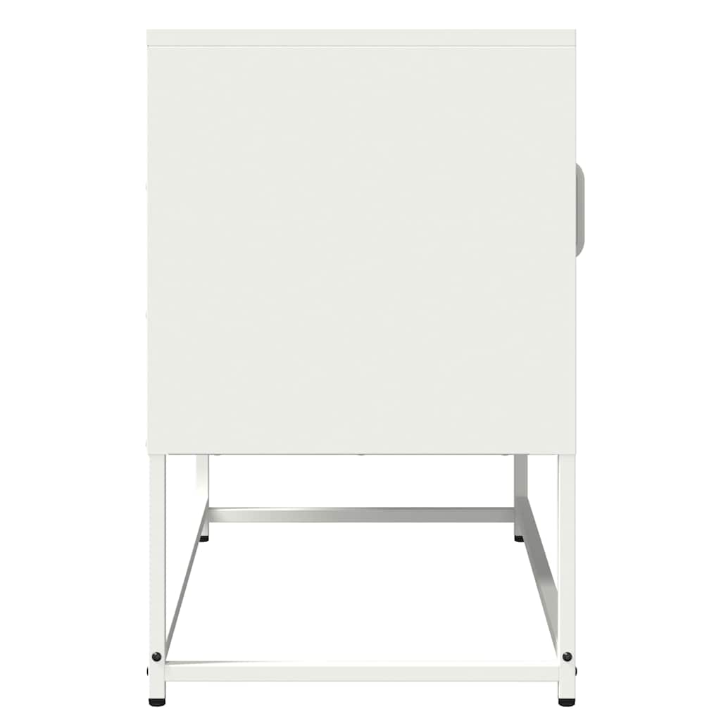 TV Cabinet White 68x39x60,5 cm Cold-rolled Steel